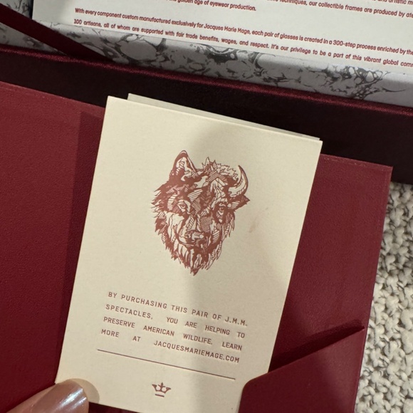 Jacques Marie Mage Reynold Limited Edition Sunglasses in Electrum - Picture 14 of 14